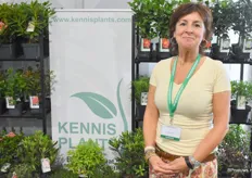 Jolanda Dictus of Kennis Plant, a true shrub grower with the rodondendron, Prunus and Choisya as main crops. 